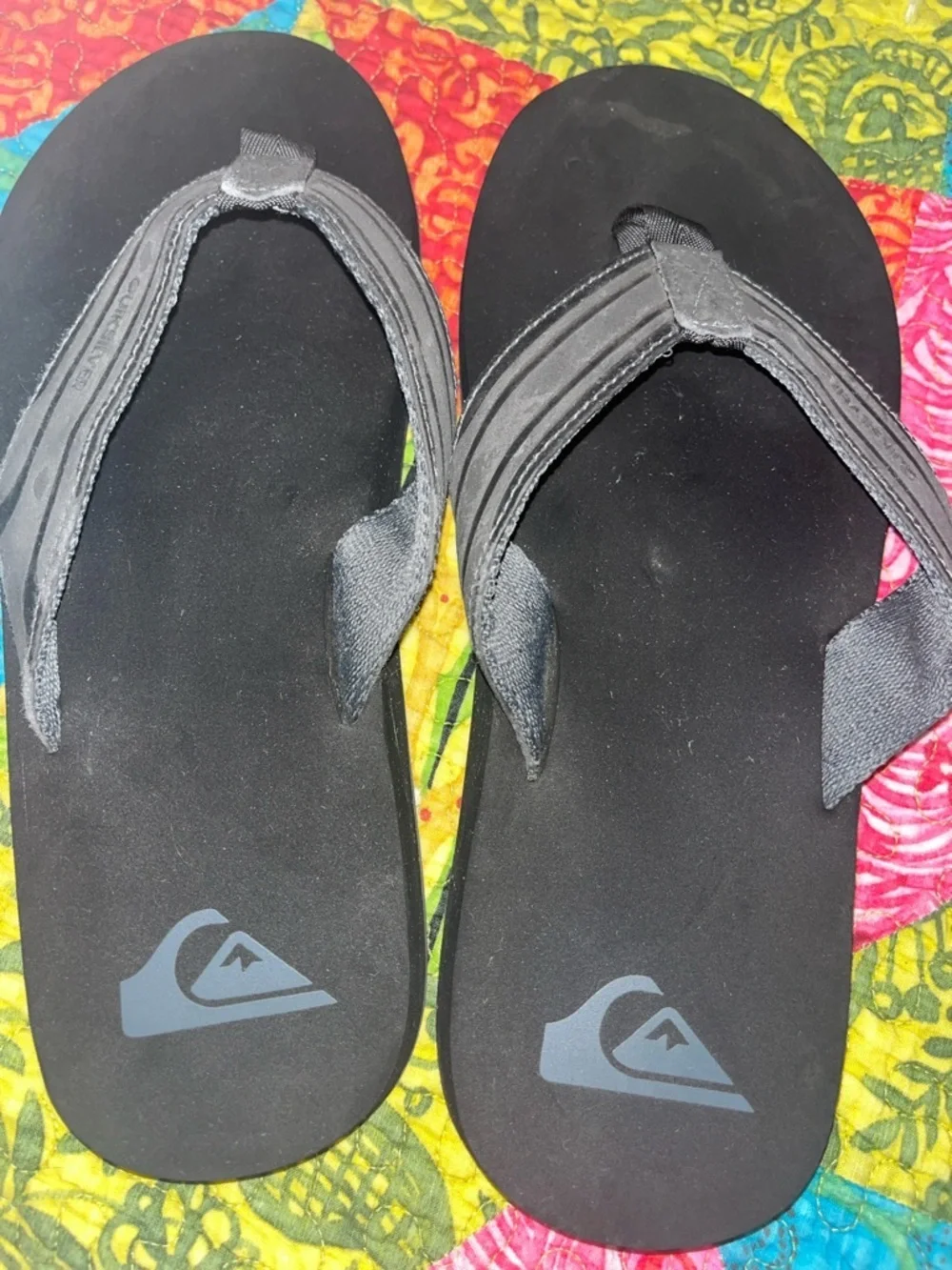 Quiksilver Black Men's Thong Sandals